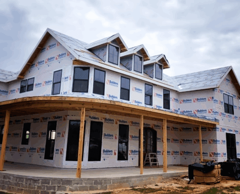 Residential New Build- Comprehensive Framing, Roofing & Siding Installation
