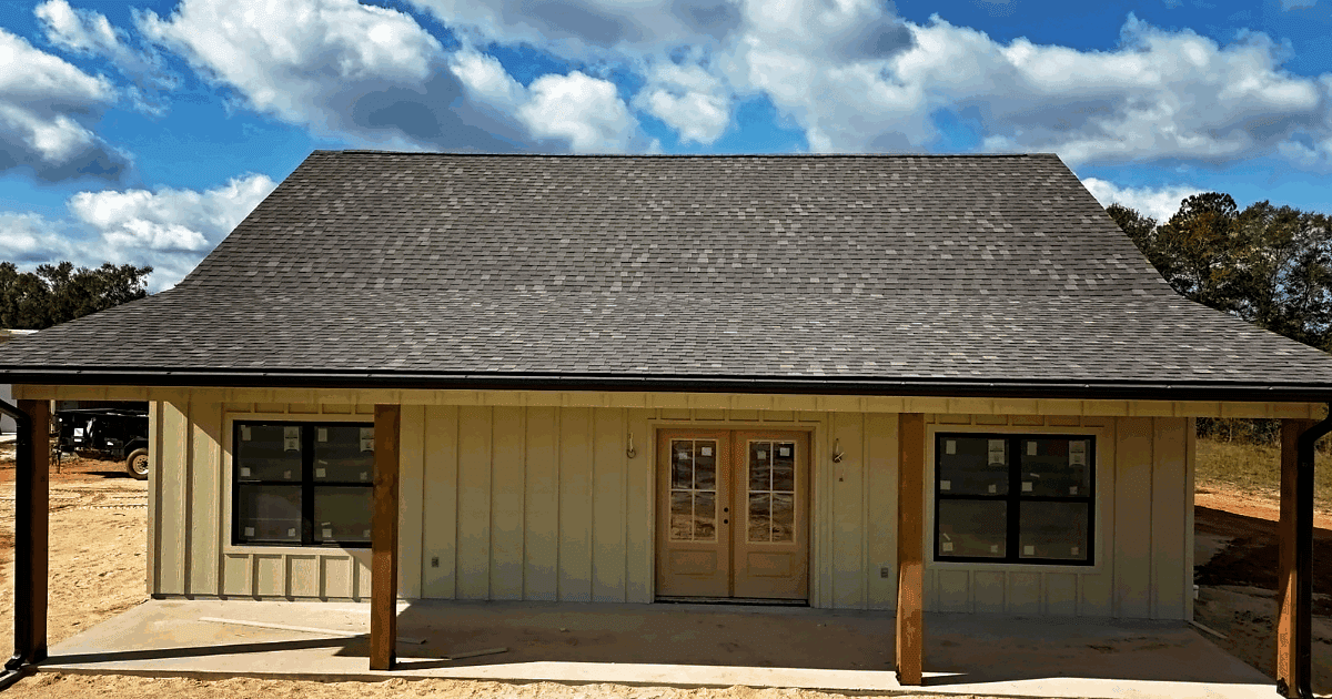 Beautiful Cottage Home with Durable Atlas Pristine Weather Wood Shingles