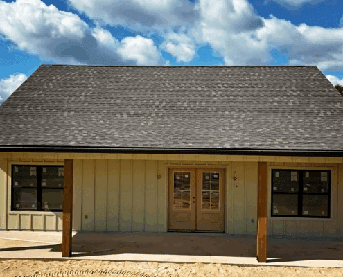 Beautiful Cottage Home with Durable Atlas Pristine Weather Wood Shingles