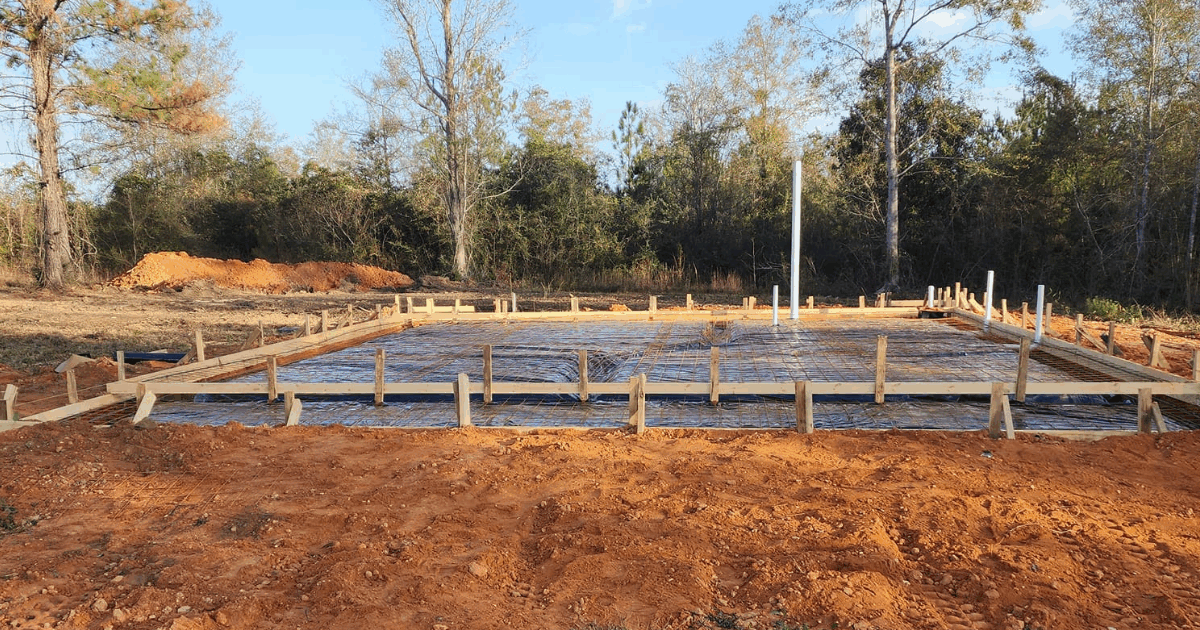 Concrete Services with Fortified Construction and Claims, LLC - wire mesh