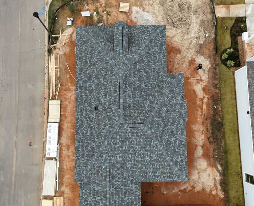 Fortified Roof Installation in Covington, LA overhead view