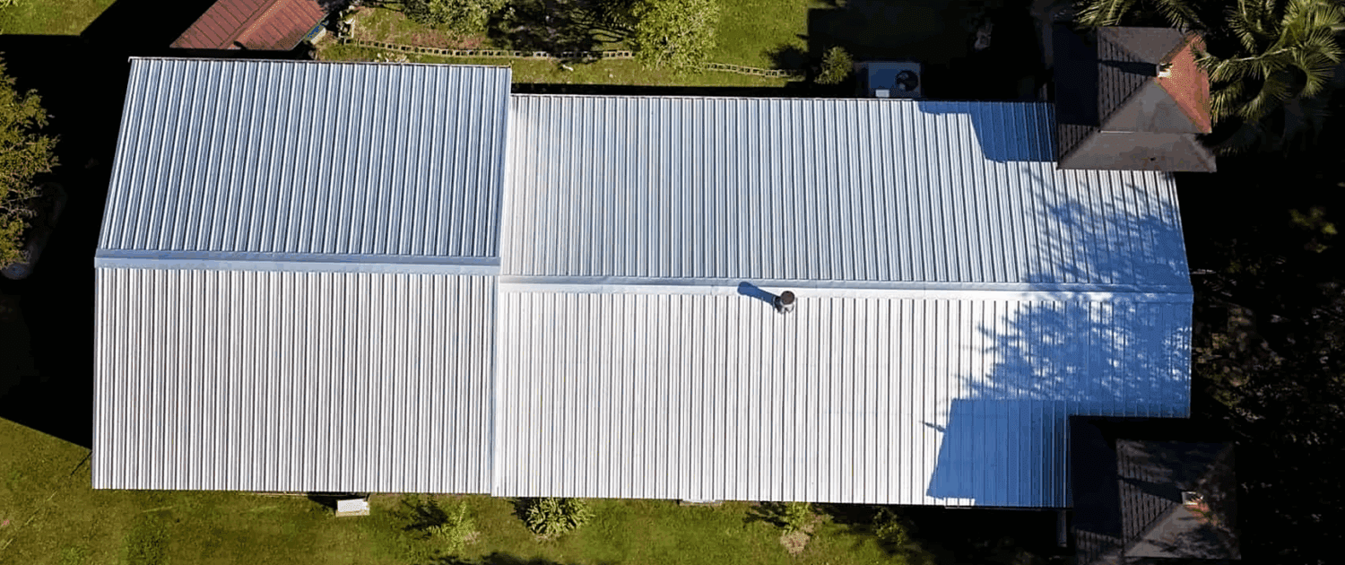 Metal Roof Replacement on Commercial Building_