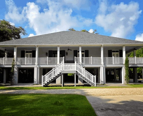 New Shingle Installation on a Stunning Elevated Home